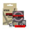 Epson LK-4RBF Black on Red Fluorescent 12mm Label Tape Cartridge