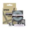 Epson LK-4UAS Grey on Violet Lavender 12mm Label Tape Cartridge