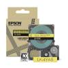 Epson LK-4YAS Grey on Yellow 12mm Label Tape Cartridge