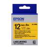 Epson LK-4YBW Black on Yellow Strong Adhesive 12mm Label Tape Cartridge