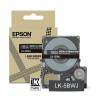 Epson LK-5BWJ White on Black Matte 18mm Label Tape Cartridge