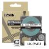 Epson LK-5WBJ Black on White Matte 18mm Label Tape Cartridge