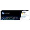 Original HP 203A Yellow Toner Cartridge