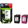 Original HP 302 Black and Tri-Colour Ink Cartridge Mul