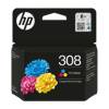 HP 308 Tri-Colour Original Ink Cartridge