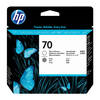 HP 70 Gloss Enhancer & Grey Original Printhead