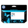 HP 728 Cyan Original Ink Cartridge