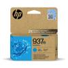 HP 937e Cyan Original EvoMore High Capacity Ink Cartridge