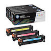 Original HP 312A Colour Toner Cartridge Multipack