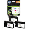 Hewlett Packard P2V32A Colour Original Ink Cartridge Multipack
