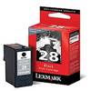 Original Lexmark 28 Return Program Black Ink Cartridge