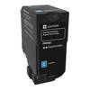 Original Lexmark 74C2HC0 Cyan Toner Cartridge