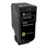 Lexmark 74C2HY0 Yellow Original Toner Cartridge