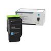 Lexmark 78C20C0 Cyan Original Return Program Toner Cartridge