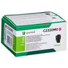 Lexmark C2320M0 Magenta Original Return Program Toner Cartridge