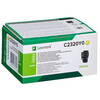 Lexmark C2320Y0 Yellow Original Return Program Toner Cartridge