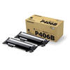 Samsung P406B Black Original Toner Cartridge Twin Pack