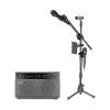 PDT RockJam Superkit Bluetooth Karaoke Machine and PA System 100-Watt (RJKSK-BK)