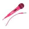 PDT RockJam Unidirectional Wired Karaoke Microphone 6.35mm Jack Pink (RJMC303-PK