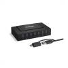 Plugable 7 in 1 USB C Charging Hub 60W Power Adapter (USBC-HUB7BC-EUA1)