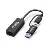 Plugable USB C / USB A to 2.5 Gigabit Ethernet Adapter (USBC-E2500)