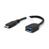 Plugable USB C to USB A Adapter Cable 0.2m (USBC-AF3)