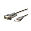 Plugable USB Type-A to DB-9 Serial Adapter 0.6 m Blue Silver