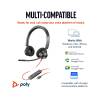 Poly Blackwire 3320 USB-C Headset with USB-C/A Adapter (8X219AA)