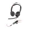 Poly Blackwire 5220 Stereo Headset +3.5mm Plug +USB-C/A Adapter (8X231A6)