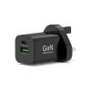 Port 45 W Universal AC Adapter for Mobile Black (900105-UK)
