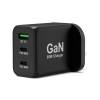 Port Connect 65 W AC Adapter for Mobile Laptops Black (900106-UK)
