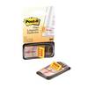 Post-It Repositionable Index Flags Sign Here 25x43mm Red Text On Yellow 50 Pack