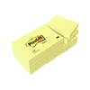 Post-it Notes 38 x 51mm Canary Yellow (Pack of 12) 653
