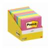 Post-It Notes Retail Display 76x76mm 100 Sheets Assorted Colours - 10 Pack