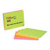 3M Post-it Super Sticky Meeting 149x98mm Neon Assorted Pack of 4 - 45 Sheets (64