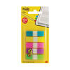 3M Post-it Portable Small Index 12mm Assorted Colours - Pack of 100 (683-5CBINDE