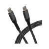 Praktica USB-C to USB-C Braided Camera Charging Cable 3m Black (193ARP)