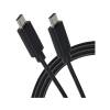 Praktica USB-C to USB-C Camera Charging Cable 0.5m Black (983ARP)
