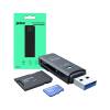 Prevo USB-A 3.0 Card Reader Black (CR311)