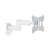 ProperAV Swing Arm TV Wall Bracket 23 to 46 Inch Tilt White (051BP)