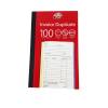 Pukka Invoice Duplicate Pad 100 Sheets 210 x 130mm NCR Carbonless 1 Pack (PPIDB-