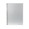 Pukka Pad A4 Hard Cover Notebook Ruled 160 Pages Silver Pack of 5 (WRULA4)