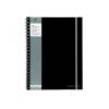 Pukka Pad A4 Polypropylene Cover Notebook Ruled 160 Pages Black Pack of 3 (SBJPO