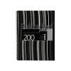 Pukka Pad A4 Polypropylene Cover Notebook Ruled 200 Pages Black Stripe Pack of 3