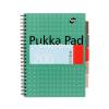 Pukka Pad A4 Project Book 200 Pages Polypropylene Cover Pack of 3 (8521-MET)