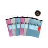 Pukka Pad A4 Refill Pad Ruled 160 Pages Metallic Assorted Colours Pack of 6 (REF
