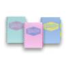 Pukka Pad A5 Project Book Ruled 200 Pages Pastel Blue / Pink / Mint Pack of 3 (8