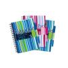 Pukka Pad A5 Striped Hardback Notebook 250 Pages Blue / Pink Pack of 3 (CBPRO