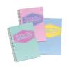 Pukka Pad Jotta A5 Notebook Ruled 200 Pages Pastel Blue / Pink / Mint Pack of 3