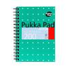Pukka Pad Jotta A6 Notebook Ruled 200 Pages Green Pack of 3 (JM036)